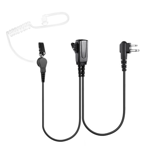 EM-4342-M1-SC-1W EM-4342 Covert Acoustic Tube Police Radio Earpiece Headset with Mic PTT for Motorola