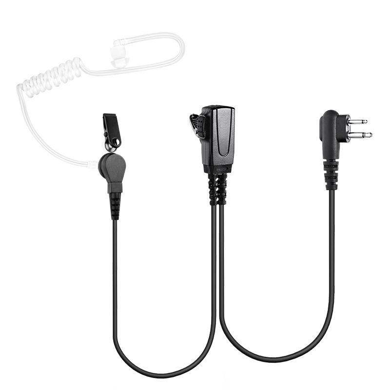 EM-4342-M1-SC-1W EM-4342 Covert Acoustic Tube Police Radio Earpiece Headset with Mic PTT for Motorola