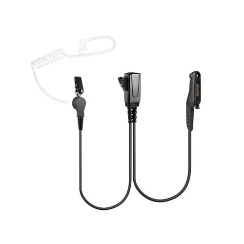 EM-4342-M16-SC-1W EM-4342 Covert Acoustic Tube Police Radio Earpiece Headset with Mic PTT