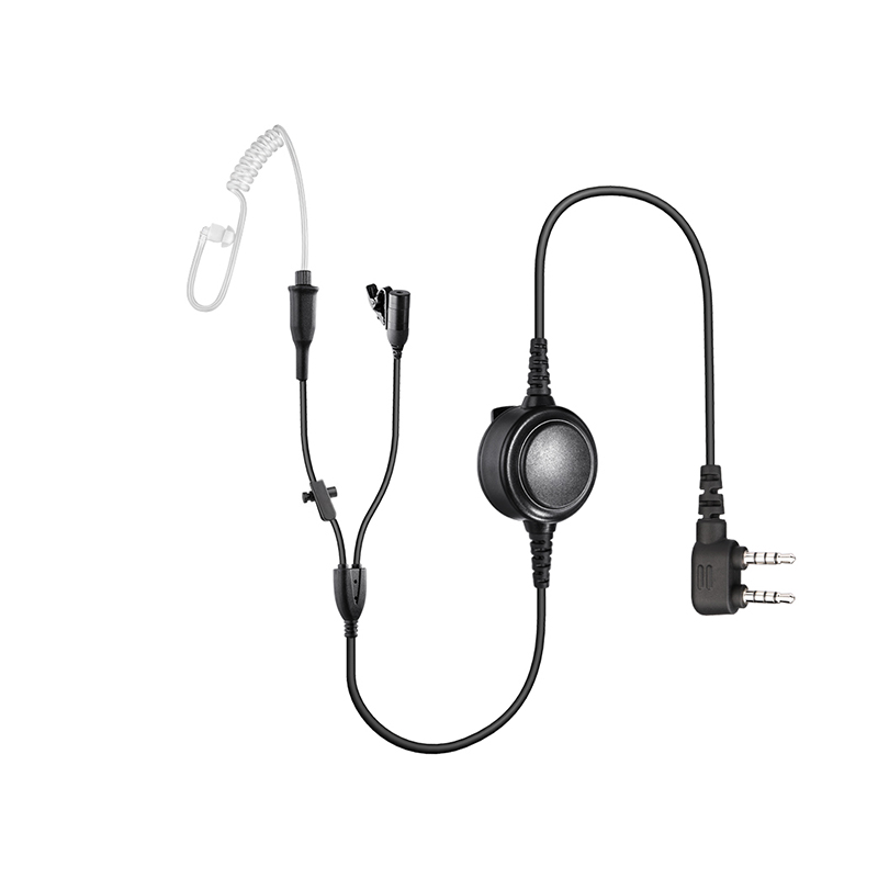 EM-440250 Acoustic Tube Earpiece with Large PTT EM-440250 Acoustic Tube Earpiece with Large PTT