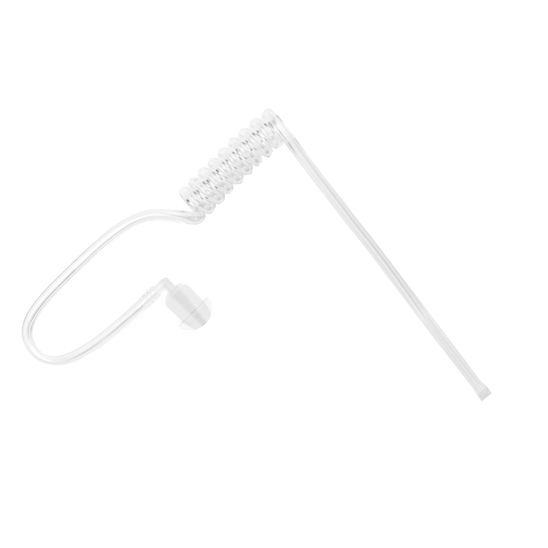 EPAC-03 Clear Air Audio Tube with Mushroom Bud for Radio Surveillance Kit