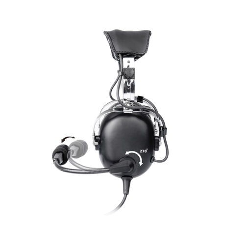 PH-100A-GA-ANR-SC (15) PH-100 ANR Active Noise Reduction Aviation Headsets for Pilot