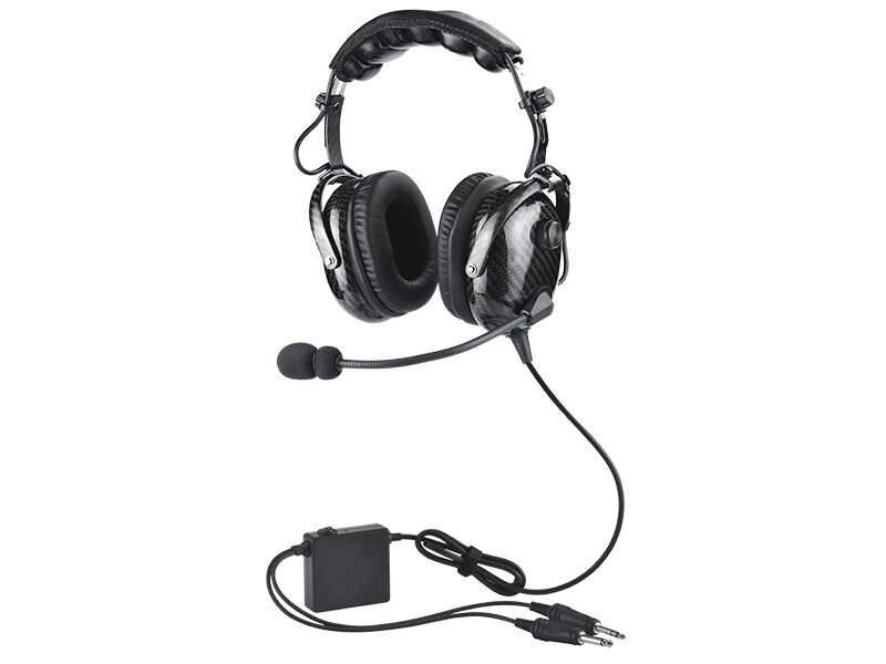 PH-400A-GA-ANR-SC PH-400AC ANR Carbon Fiber General Aviation Headsets