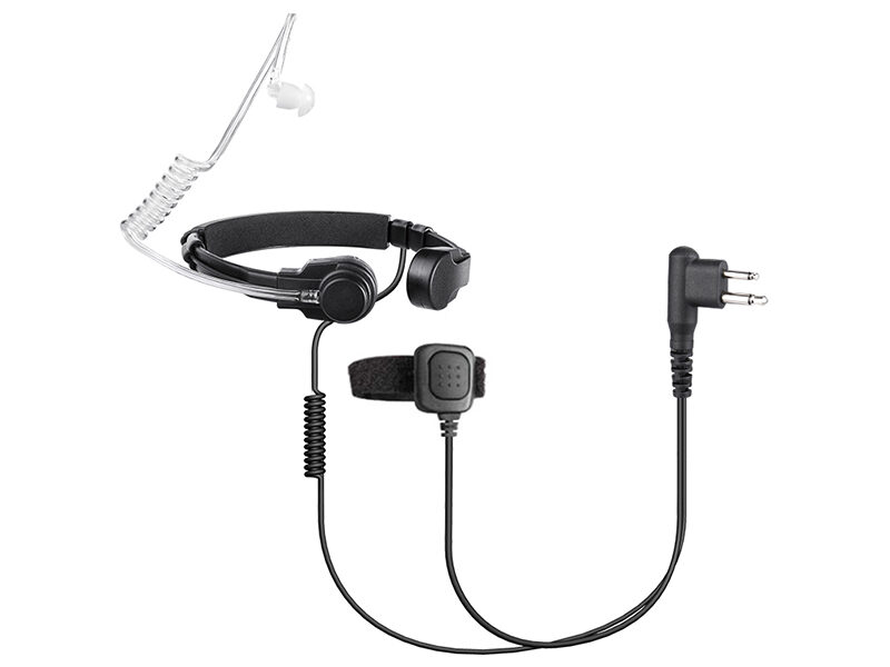 RTM-024044-M1A-CC-2W RTM-02 Neck Microphone with Acoustic Tube & PTT