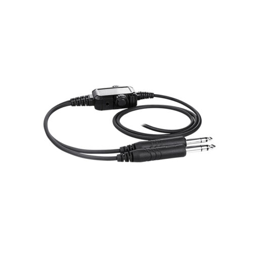 CB-14N GA Dual Plugs Replacement Headset Cable with Control Module