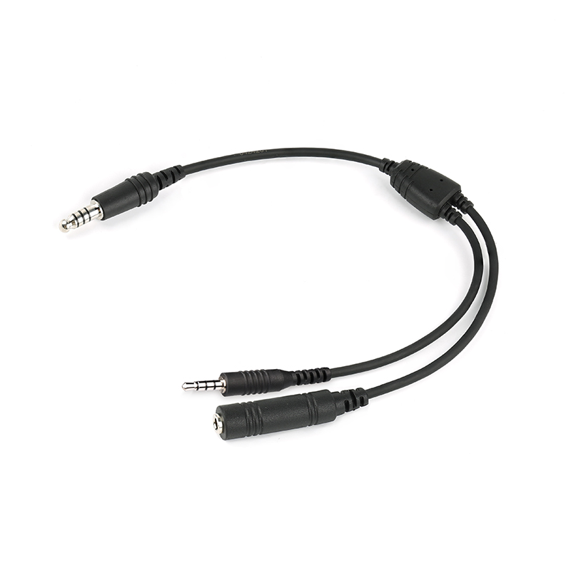 cb-18 CB-18 Audio Recording Cable for Helicopter