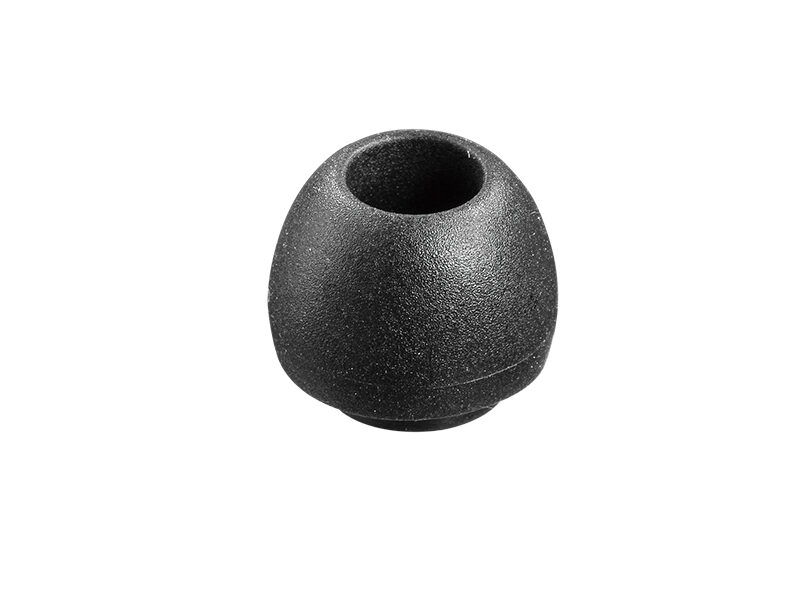 EPAC-04F Soft Rubber Black Replacement Earbuds