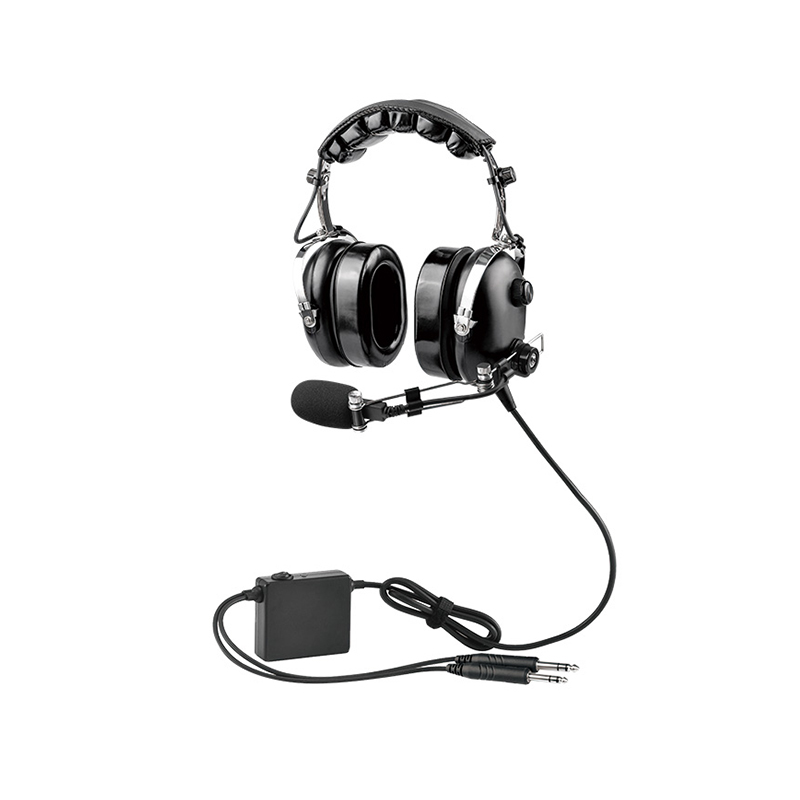 PH-100M-GA-ANR-SC PH-100M ANR Pilot Headsets wtih Adjustable Metal Boom Arm