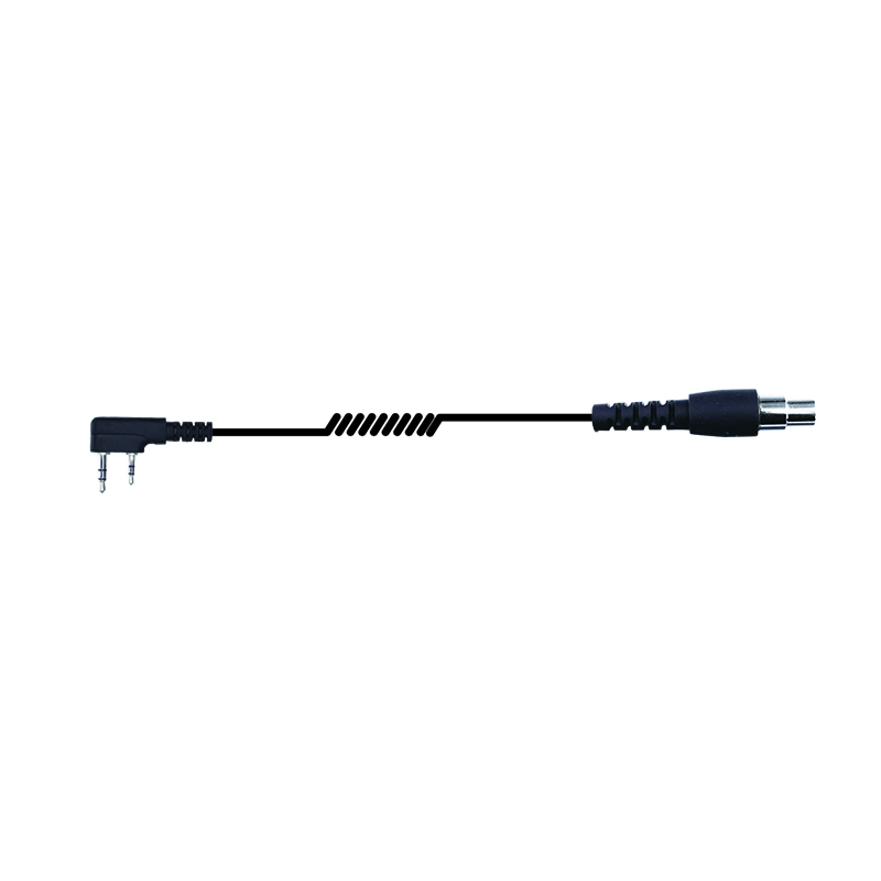 QD-K1-CC QD-K1 5Pin to Kenwood 2 Pin Headset Cable