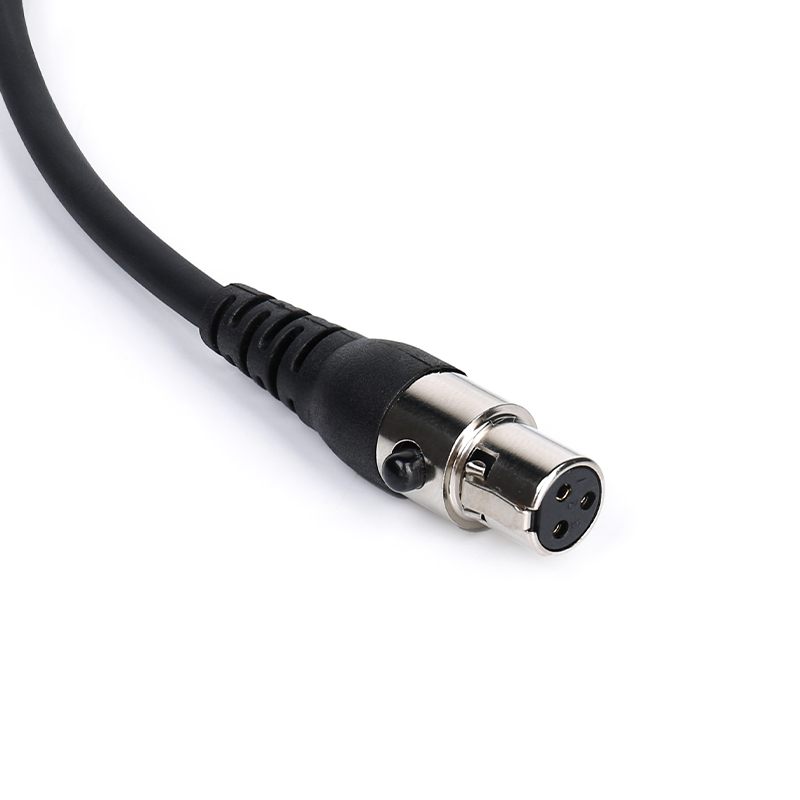 mini-XLR3F mini-XLR 3pin audio microphone connector