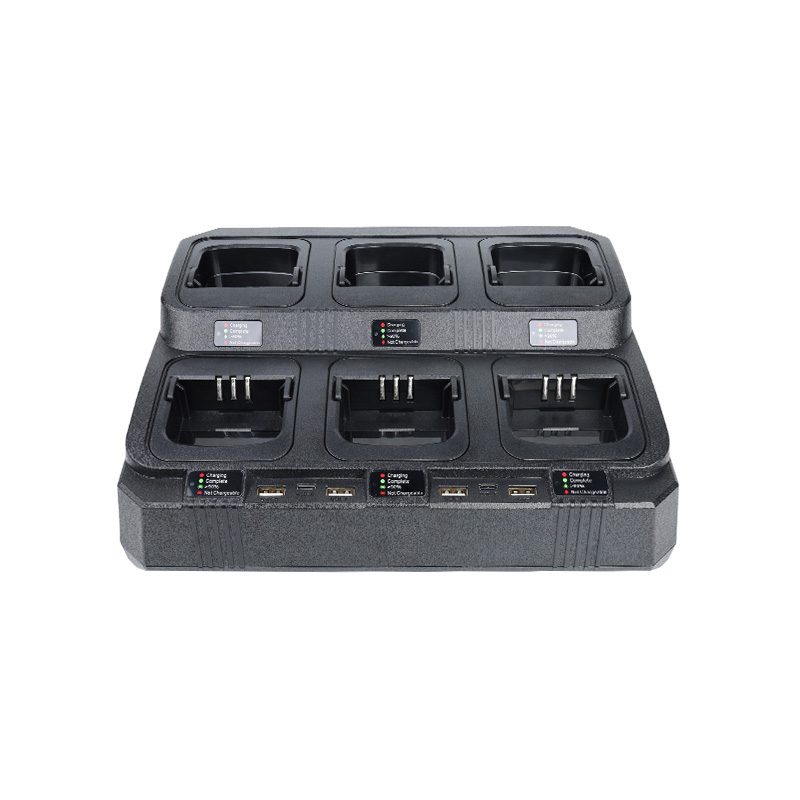 RT-UC604 Multi-Device 6 Way Fast Charger for professional communication equipment
