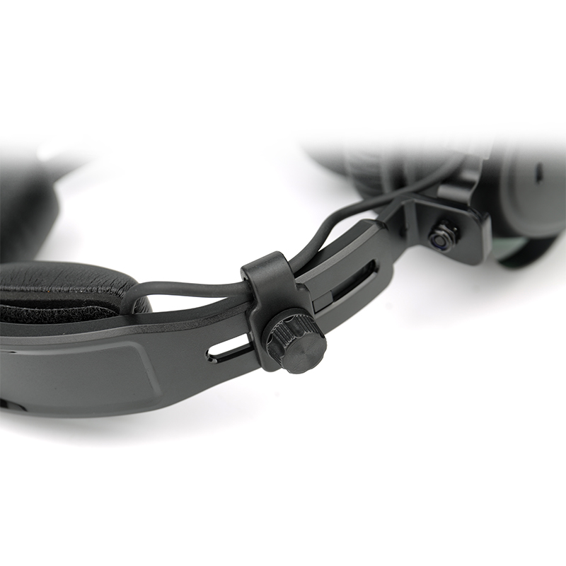 Headband adjustment knob