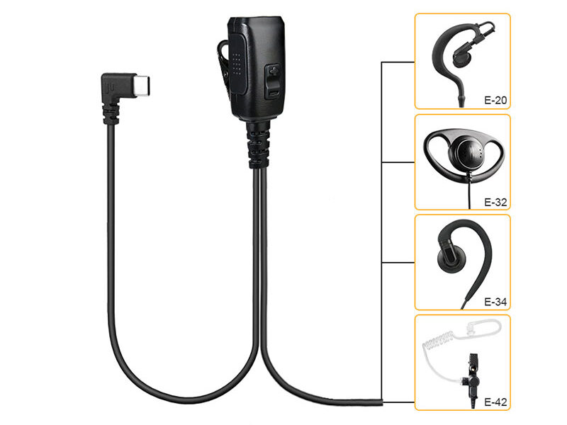M-54-USB-C-PoC-radio-earpiece M-54-USB-C-PoC-radio-earpiece