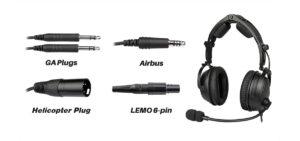 Pilot Headset Plugs
