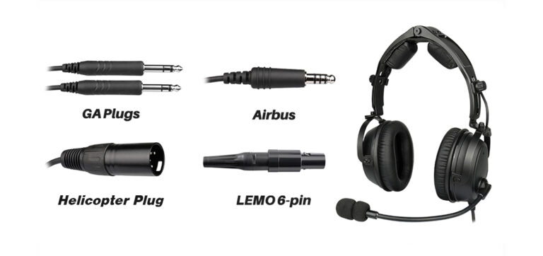 Pilot Headset Plugs