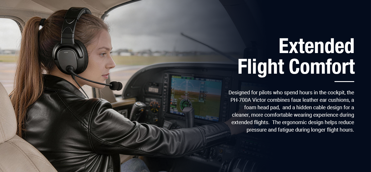Active Noise Cancelling Aviation Headsets
