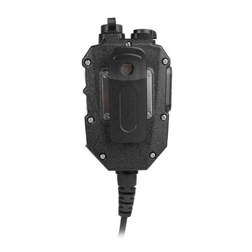 RSM-610 2 way radio remote speaker microphone with a rotating metal clip