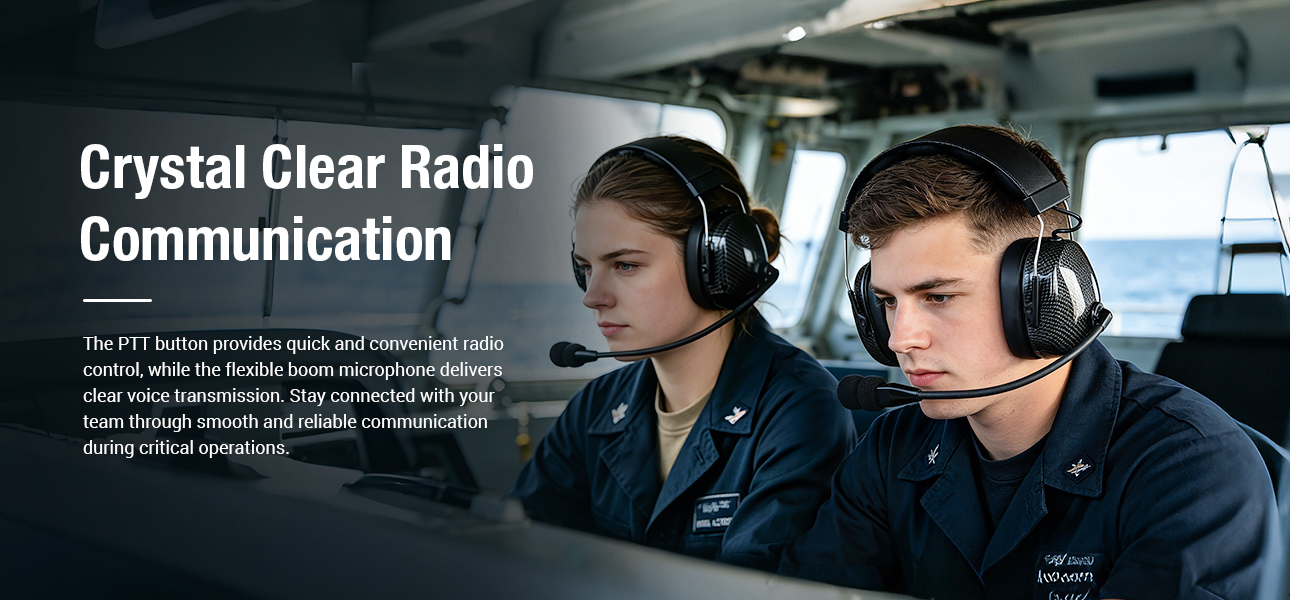 Rugged headsets are delivering clear audio for port crane operators managing terminal operations in busy ports
