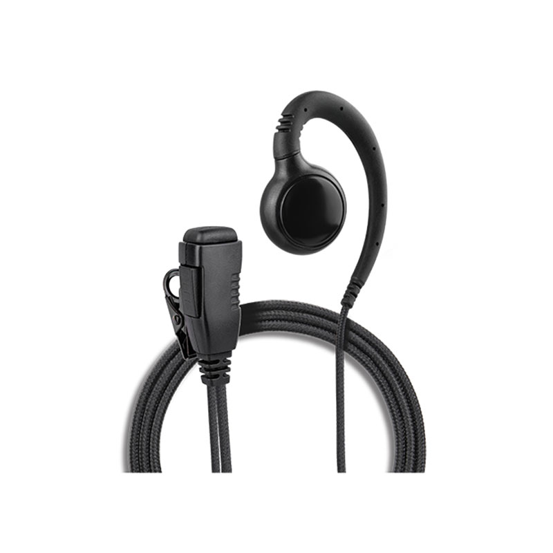 EM-3327N Braided Fiber Earphone for Walkie Talkie