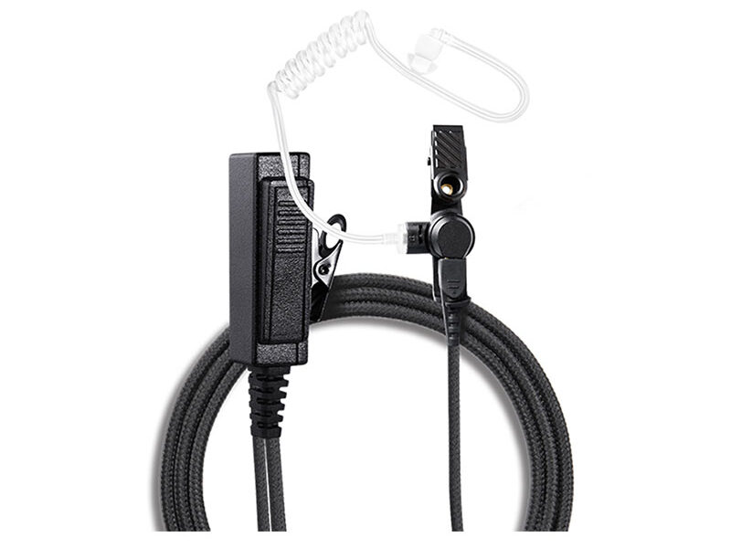 EM-4238-Braided-Cable-Ear-Tube-Earpiece EM-4238-Braided-Cable-Ear-Tube-Earpiece