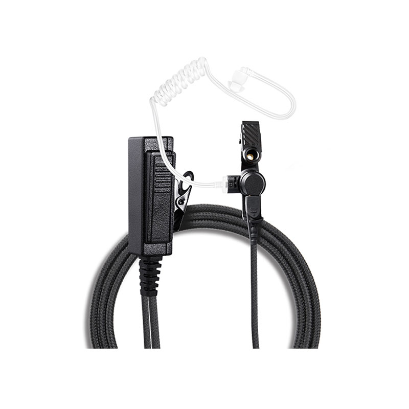 EM-4238-Braided-Cable-Ear-Tube-Earpiece EM-4238-Braided-Cable-Ear-Tube-Earpiece