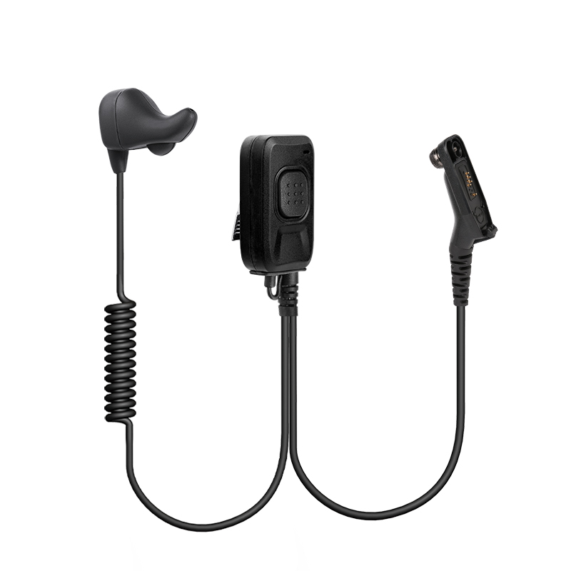 EM-5033 Ear bone headphones with M9 connector for Motorola APX series radios Ear bone headphones with M9 connector for Motorola APX series radios
