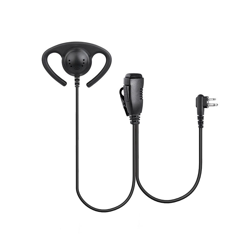 EM-3127 Two-Way-Radio-Earphones-with-D-Shape-Ear-Hanger two way radio earphones-with-D-Shape-Ear-Hanger